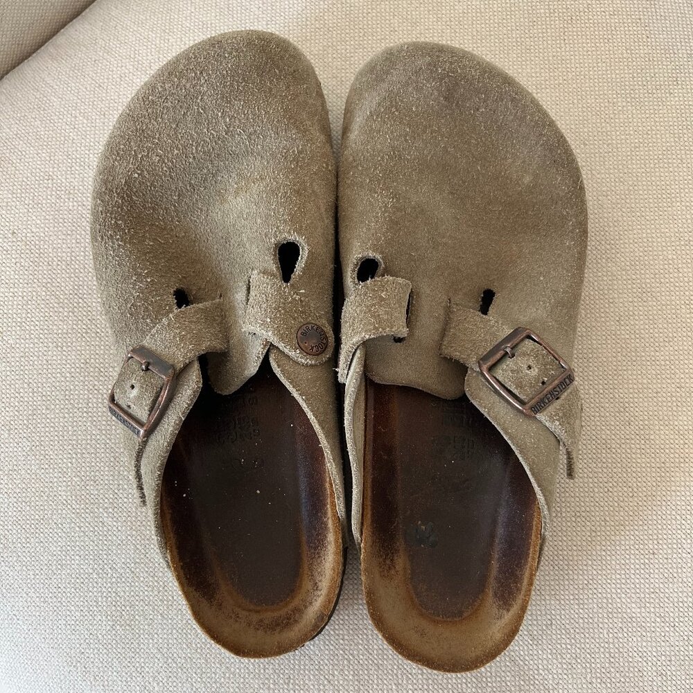 Tan Birkenstocks Size 38